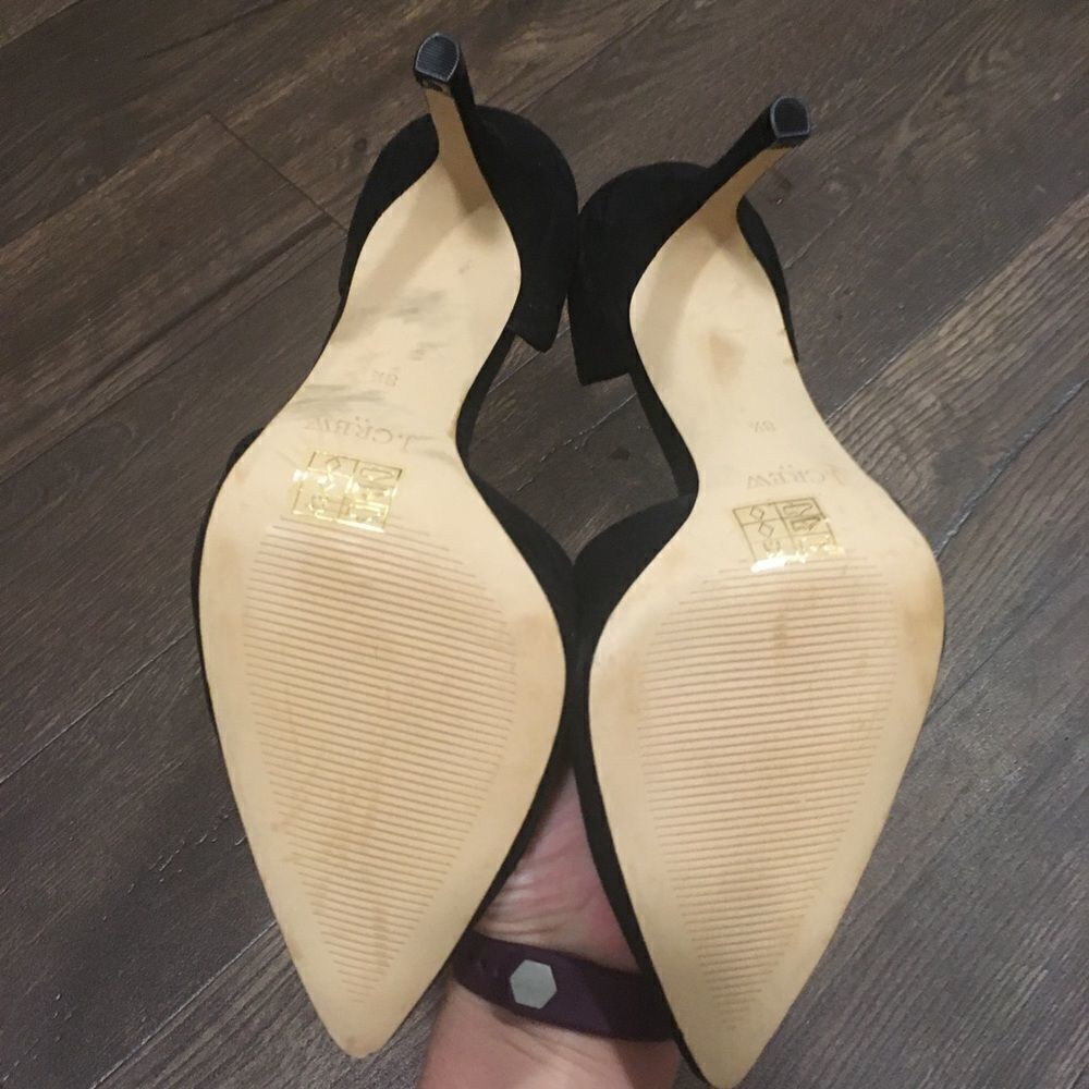 J Crew black suede heels - Picture 2 of 5